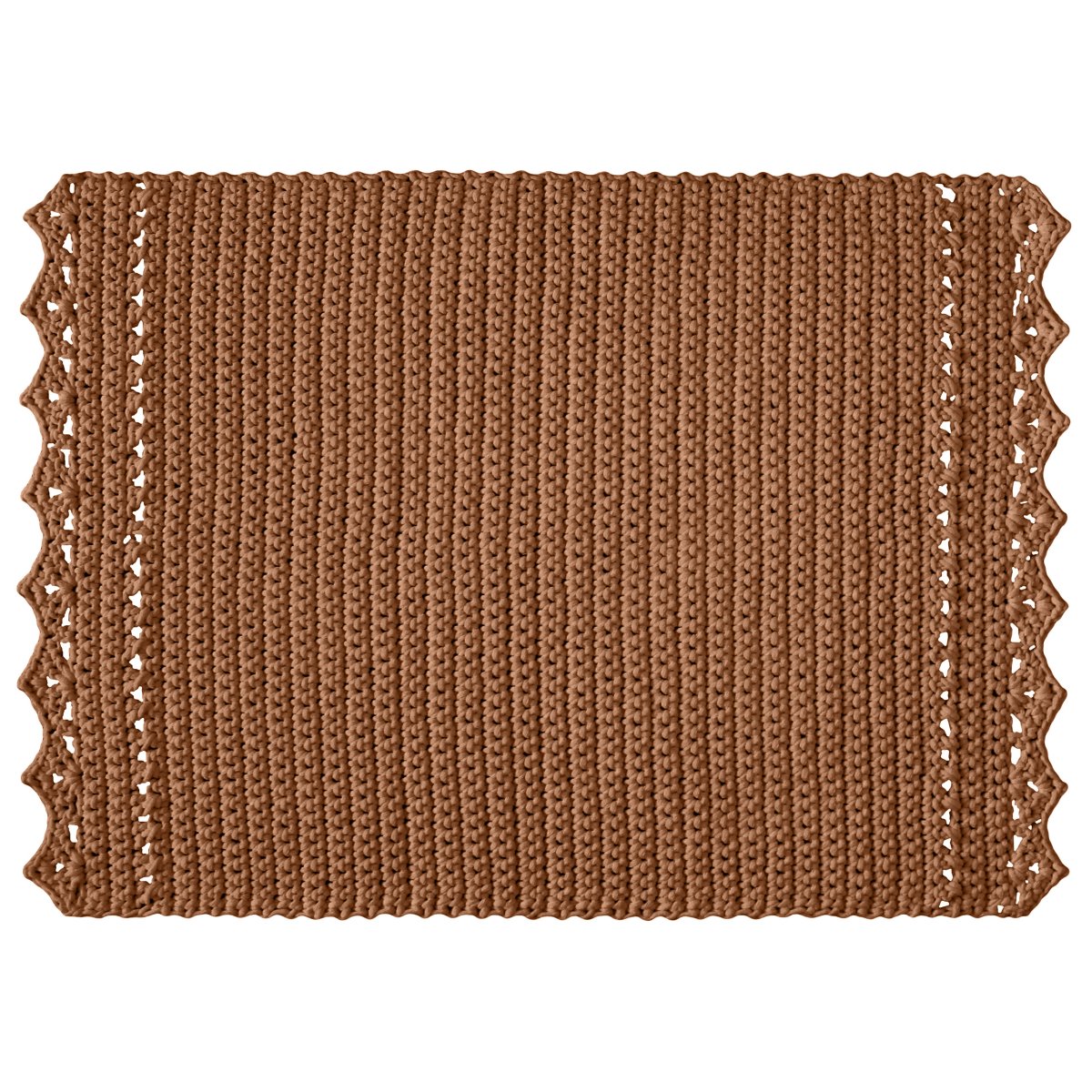 CROCHET RUG LINA | CINNAMON - Zuri House