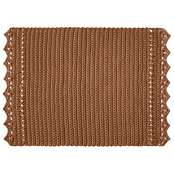CROCHET RUG LINA | CINNAMON - Zuri House