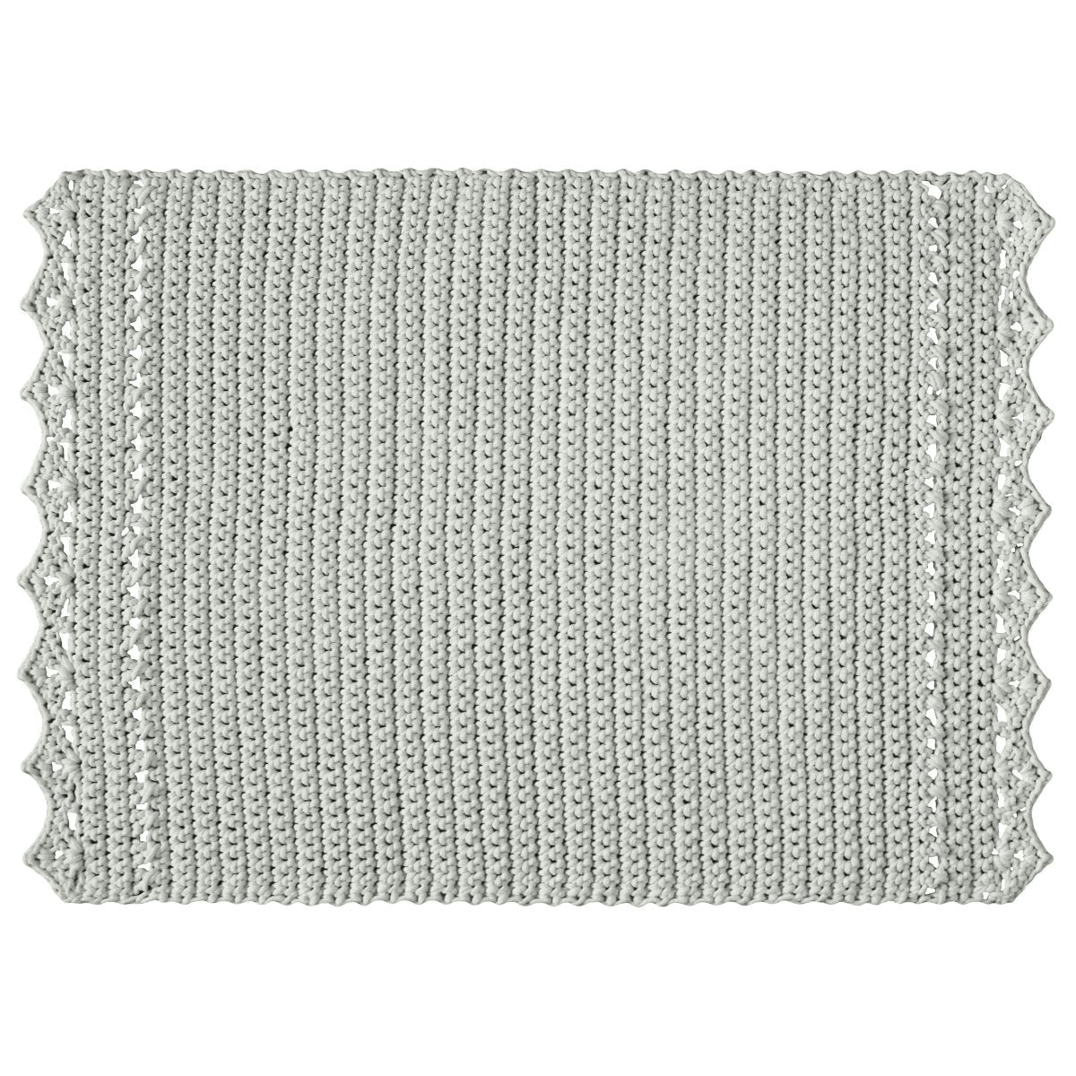 CROCHET RUG LINA | LIGHT OLIVE - Zuri House