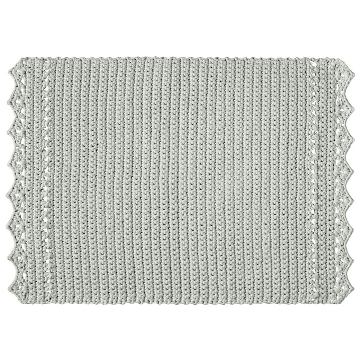 CROCHET RUG LINA | LIGHT OLIVE - Zuri House