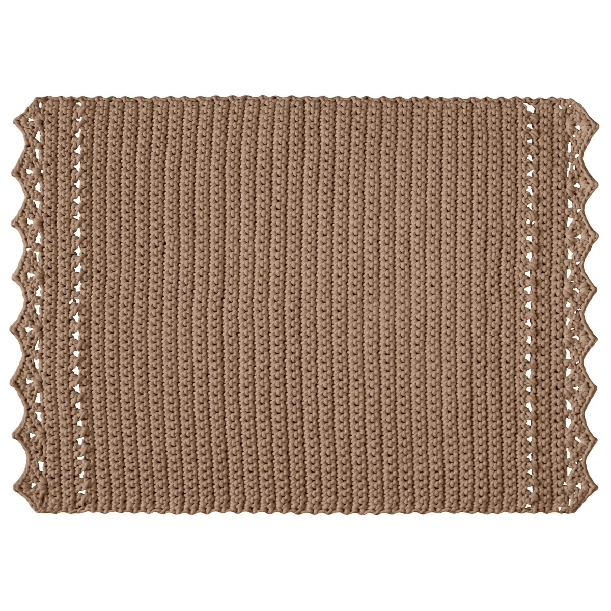 CROCHET RUG LINA | TOFFEE - Zuri House