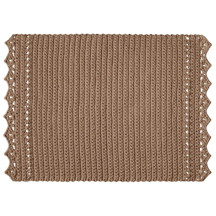 CROCHET RUG LINA | TOFFEE - Zuri House