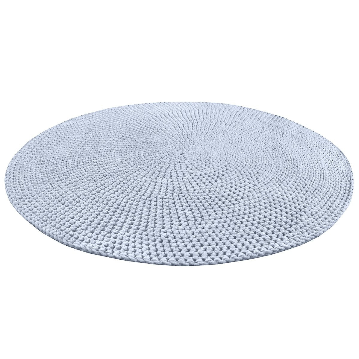 Crochet rug MOON | BABY BLUE - Zuri House