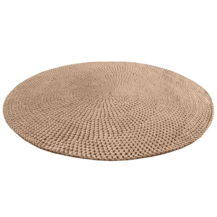 Crochet rug MOON | CARAMEL - Zuri House