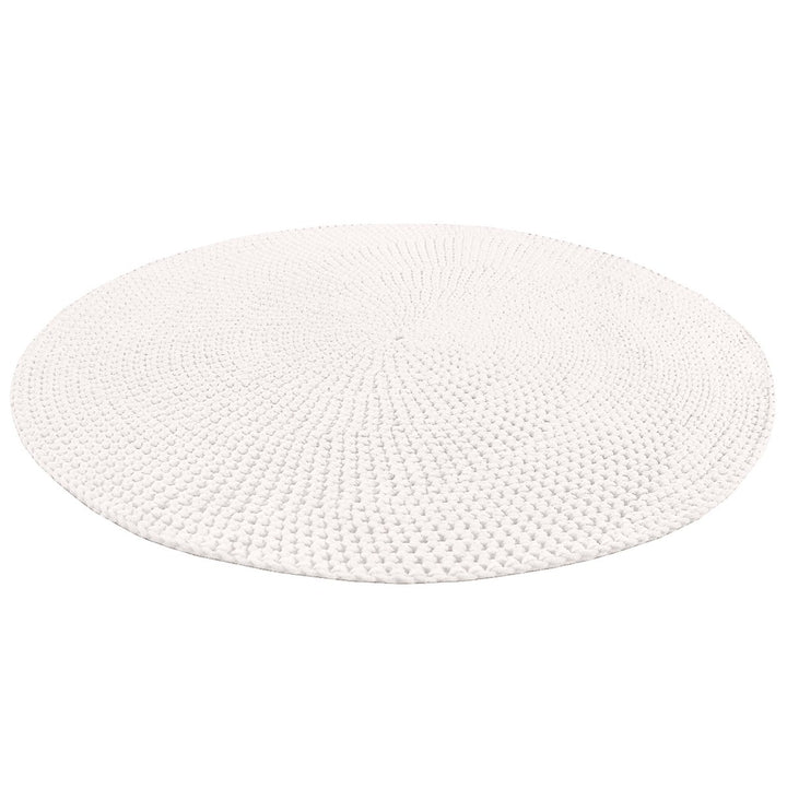 Crochet rug MOON | IVORY - Zuri House
