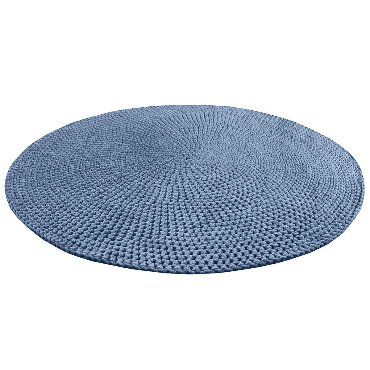 Crochet rug MOON | LIGHT DENIM - Zuri House
