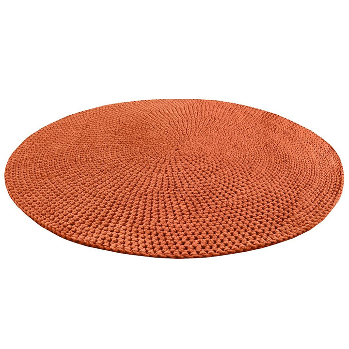 Crochet rug MOON | PUMPKIN - Zuri House