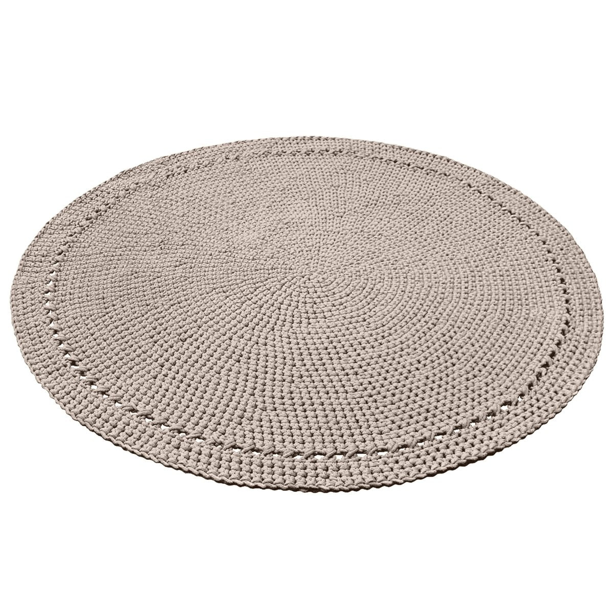 Crochet rug NEBO | BEIGE - Zuri House
