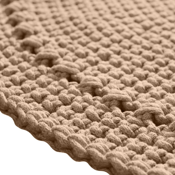 Crochet rug NEBO | CARAMEL - Zuri House
