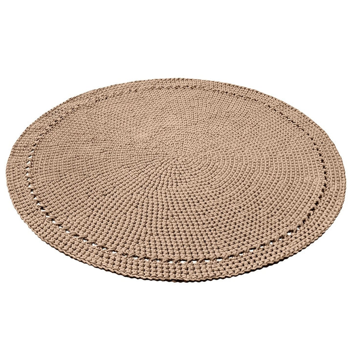 Crochet rug NEBO | CARAMEL - Zuri House