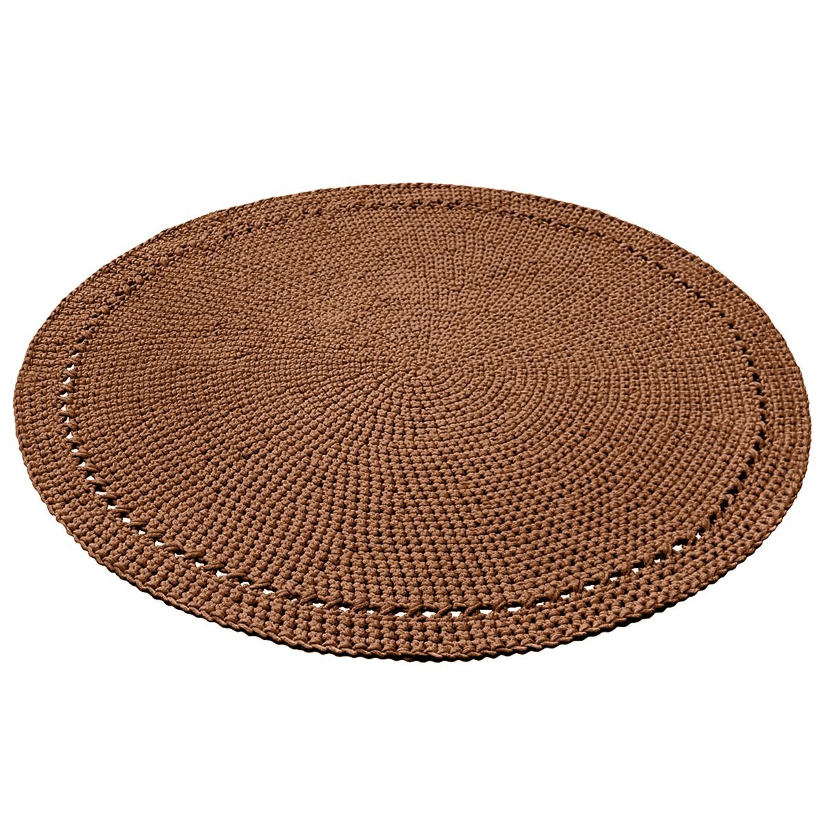 Crochet rug NEBO | CINNAMON - Zuri House