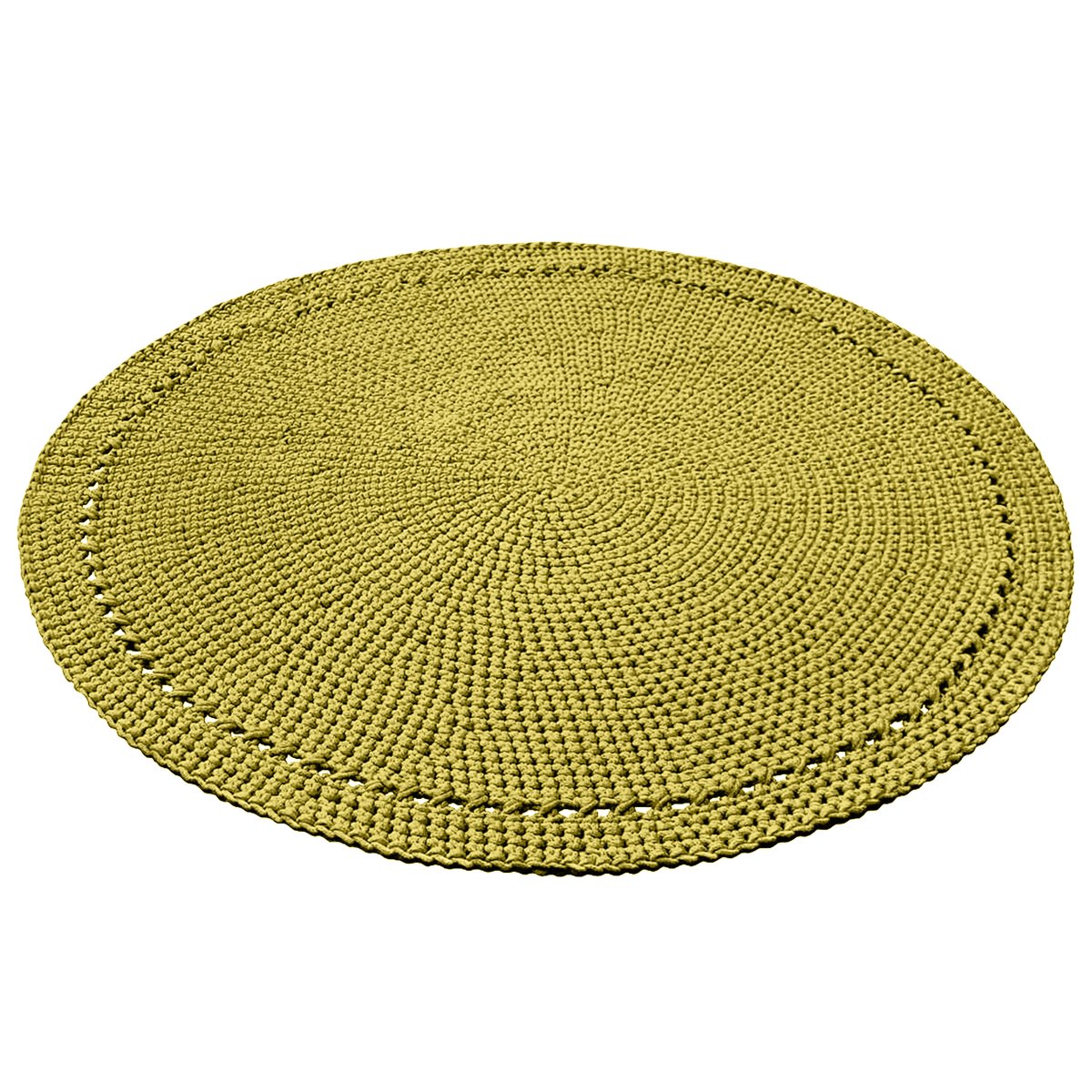 Crochet rug NEBO | GOLDEN KIWI - Zuri House