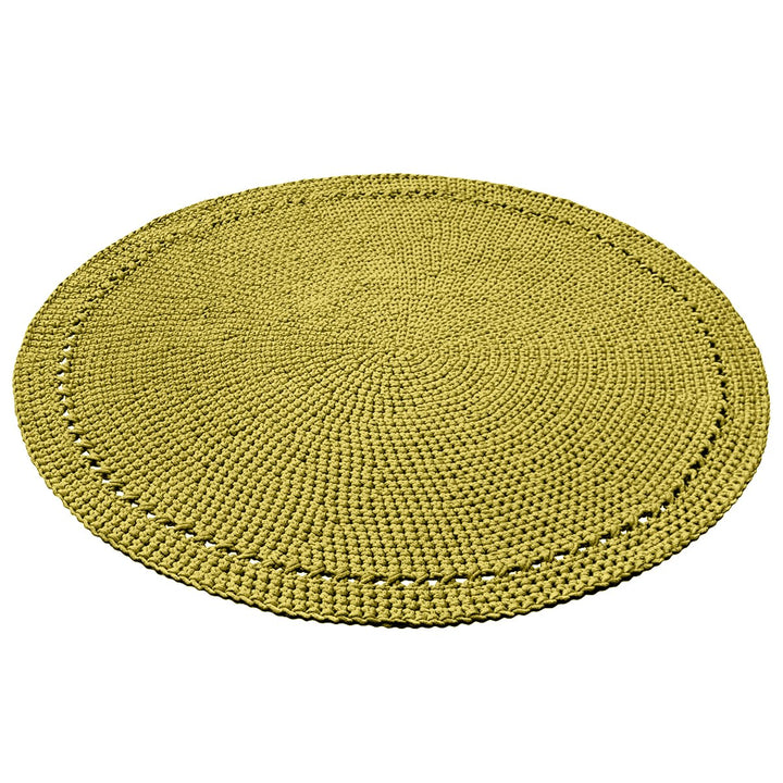 Crochet rug NEBO | GOLDEN KIWI - Zuri House