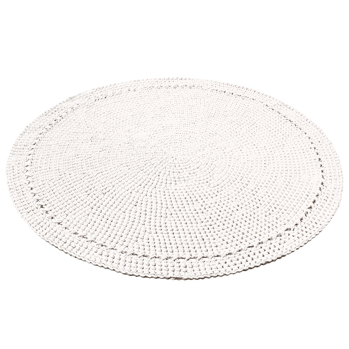 Crochet rug NEBO | IVORY - Zuri House