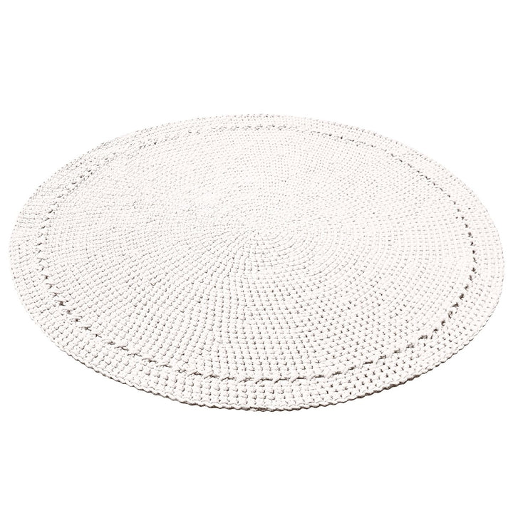 Crochet rug NEBO | IVORY - Zuri House