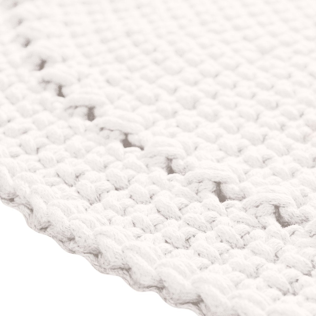 Crochet rug NEBO | IVORY - Zuri House