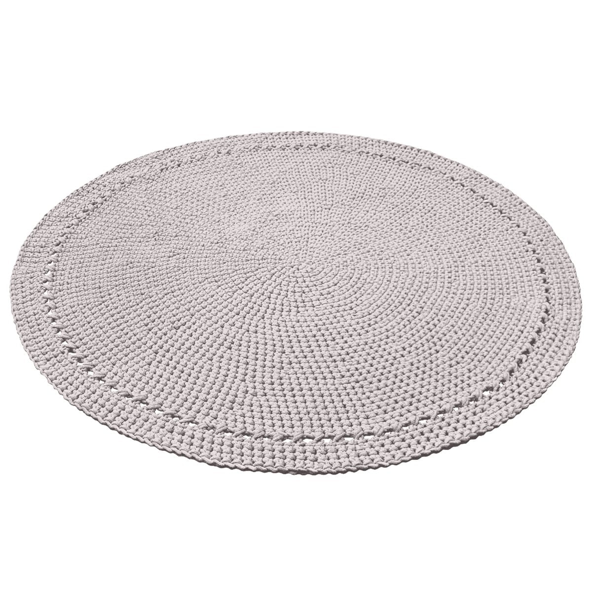 Crochet rug NEBO | OATMEAL - Zuri House