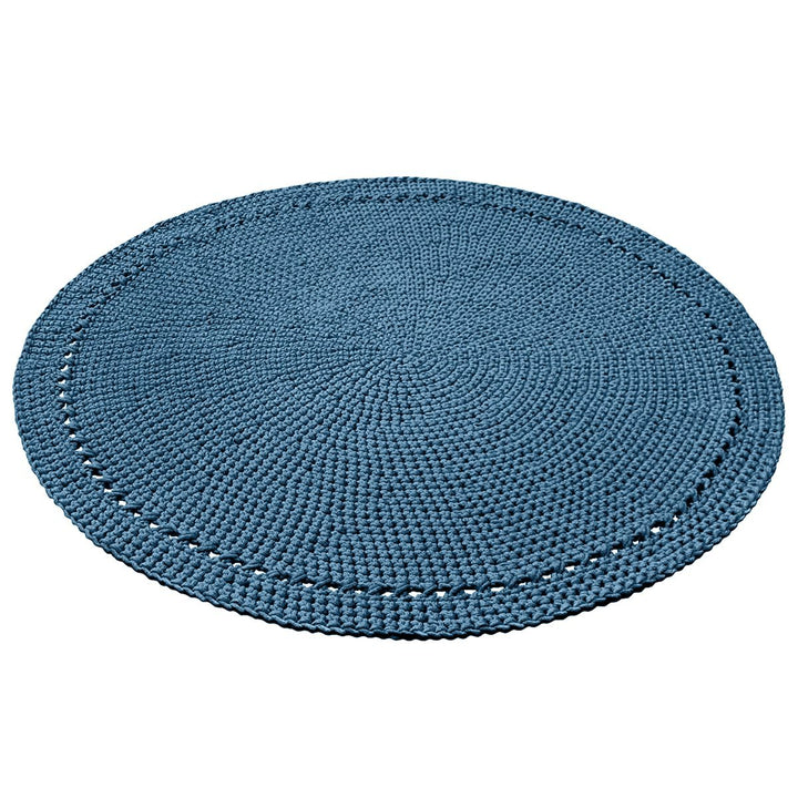 Crochet rug NEBO | PETROL - Zuri House