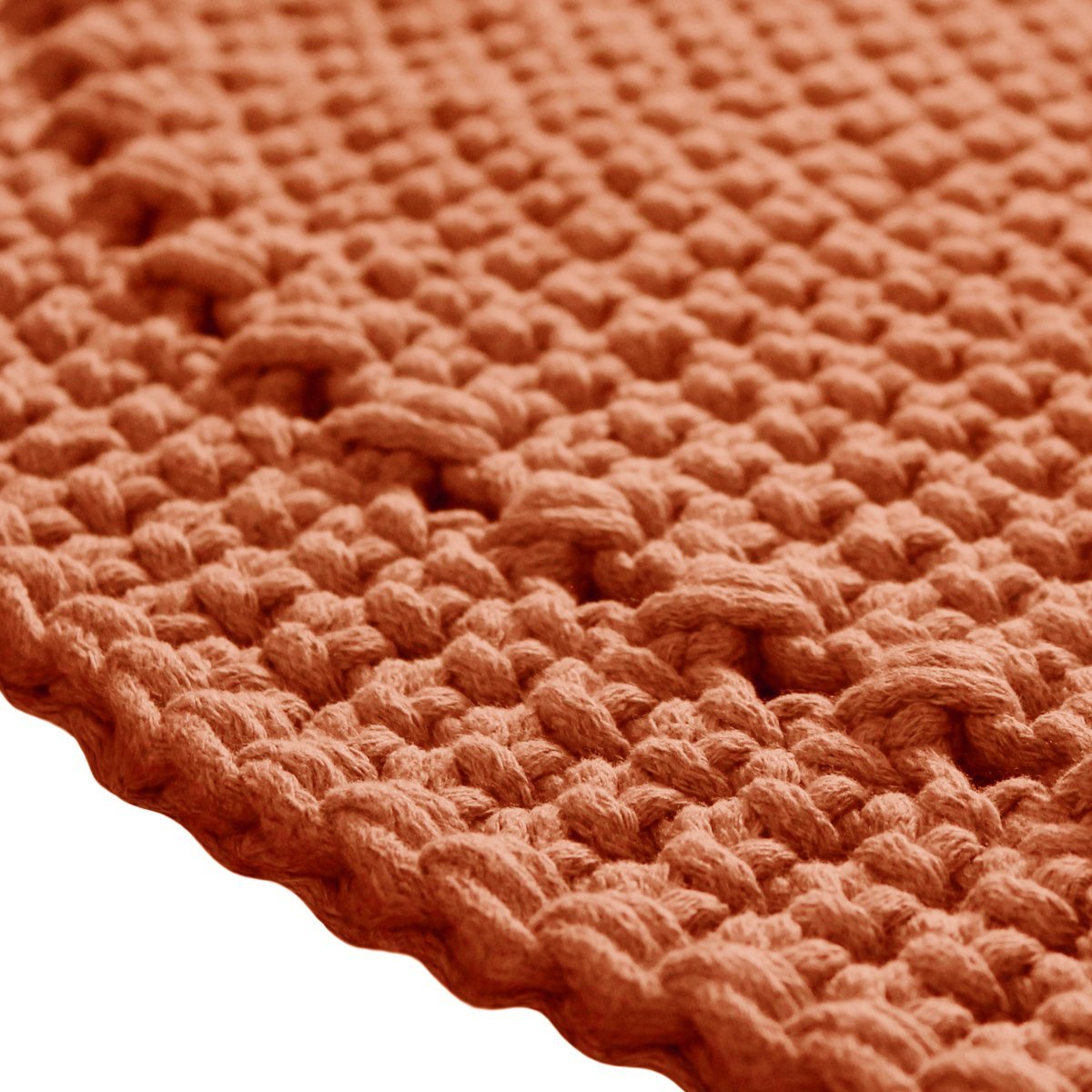 Crochet rug NEBO | PUMPKIN - Zuri House