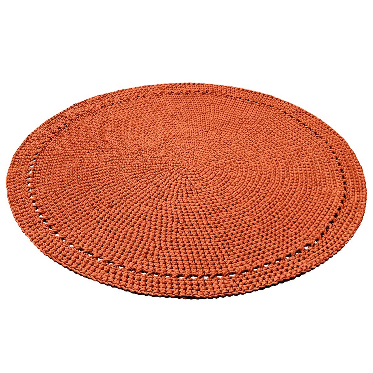 Crochet rug NEBO | PUMPKIN - Zuri House