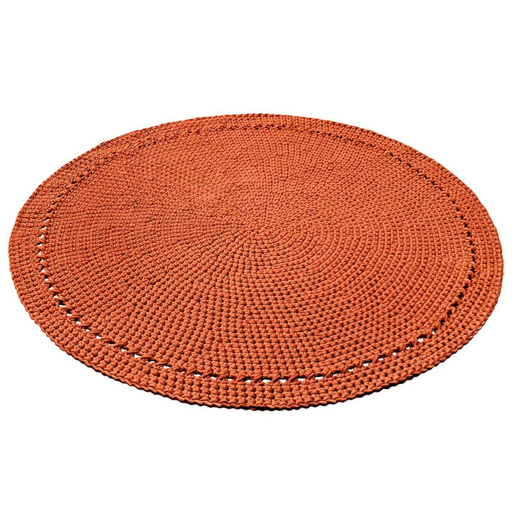 Crochet rug NEBO | PUMPKIN - Zuri House