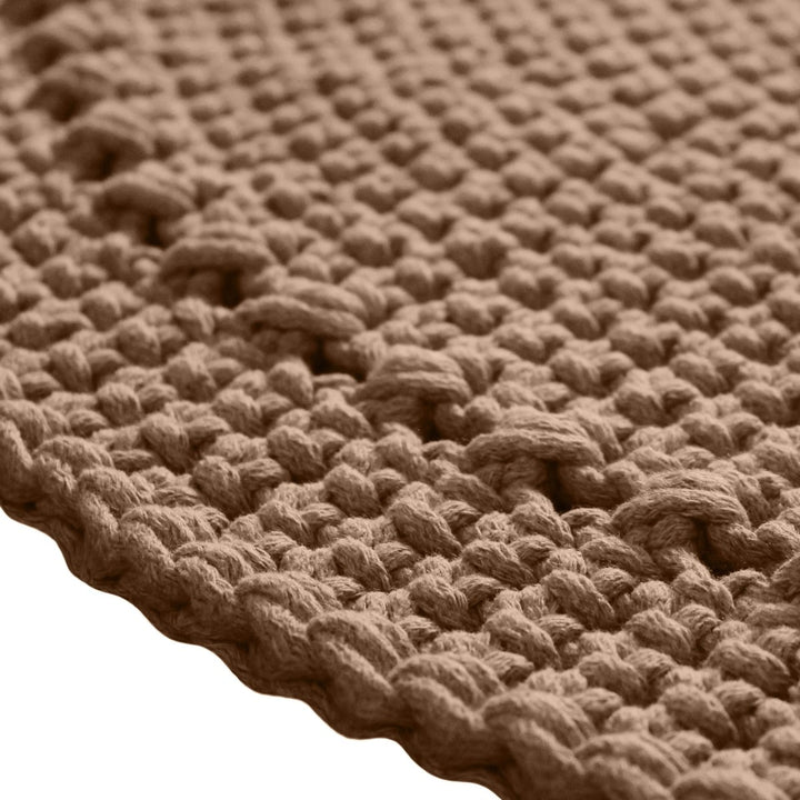 Crochet rug NEBO | TOFFEE - Zuri House