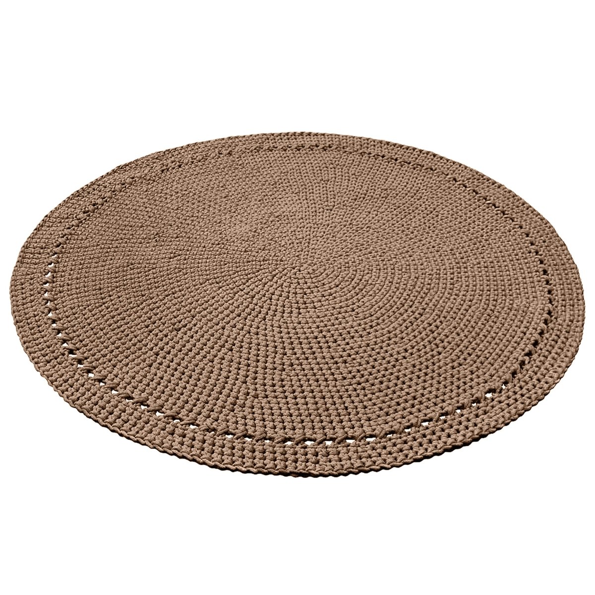 Crochet rug NEBO | TOFFEE - Zuri House