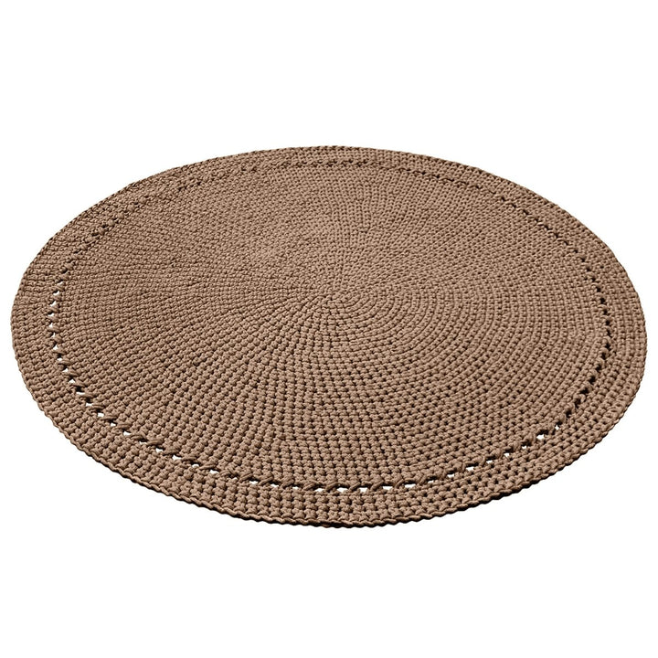 Crochet rug NEBO | TOFFEE - Zuri House