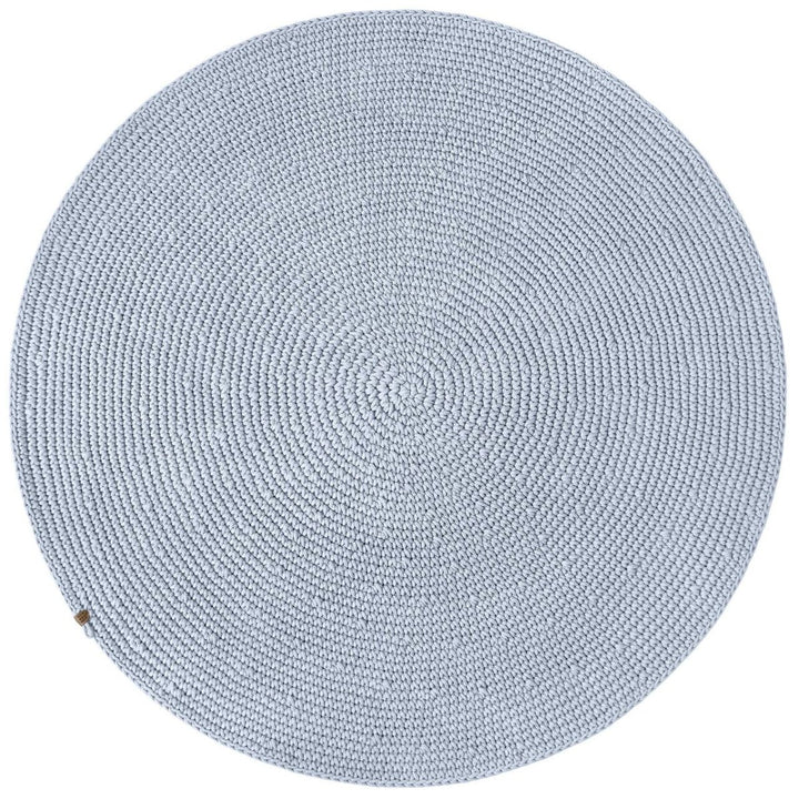 Crochet rug SAGA | BABY BLUE - Zuri House