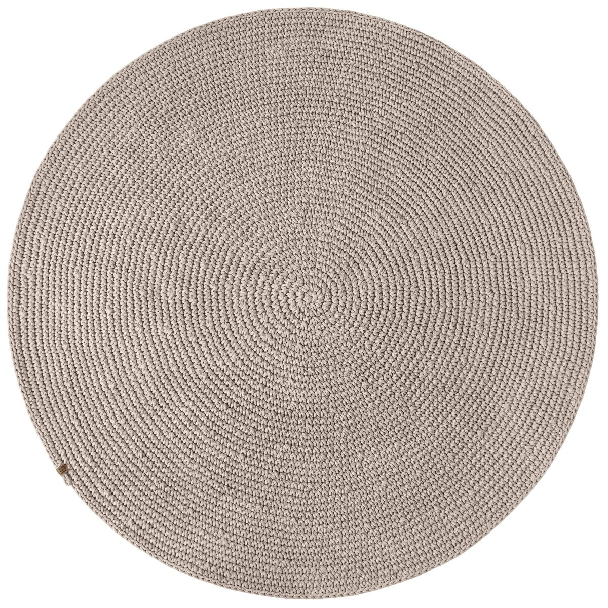 Crochet rug SAGA | BEIGE - Zuri House