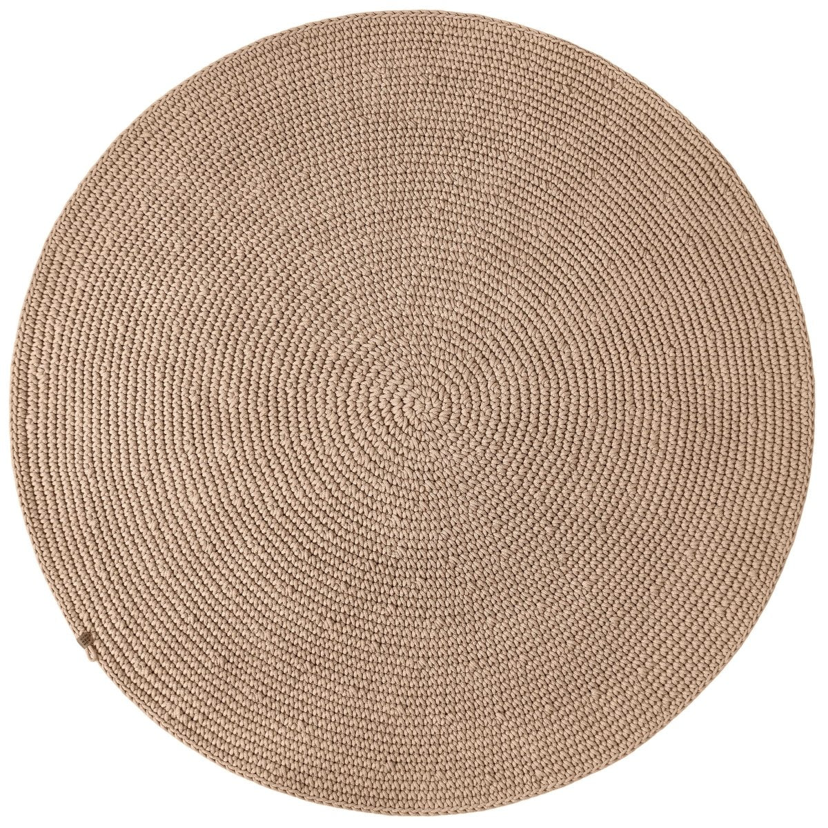 Crochet rug SAGA | CARAMEL - Zuri House