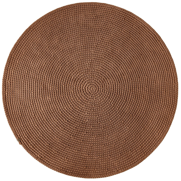 Crochet rug SAGA | CINNAMON - Zuri House