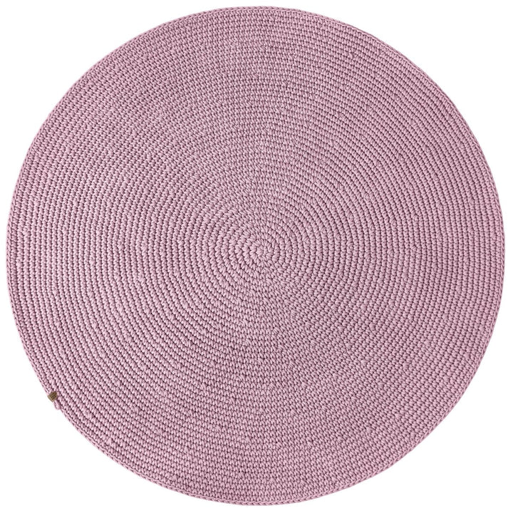 Crochet rug SAGA | DUSTY ROSE - Zuri House