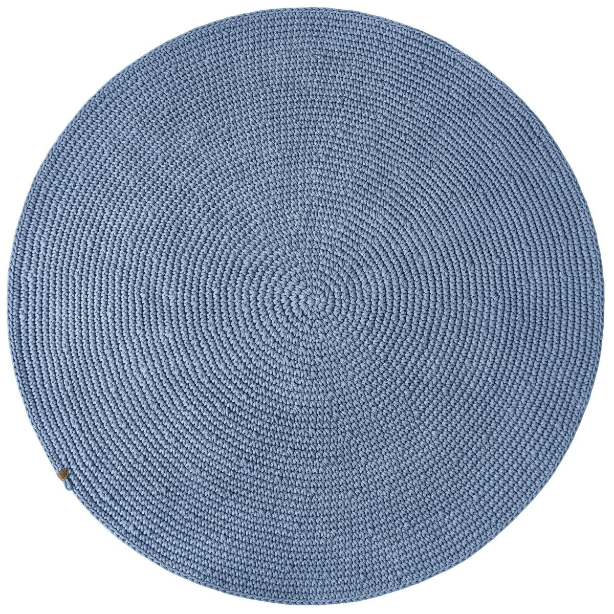 Crochet rug SAGA | LIGHT DENIM - Zuri House