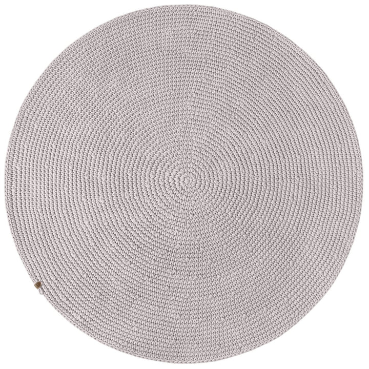 Crochet rug SAGA | OATMEAL - Zuri House