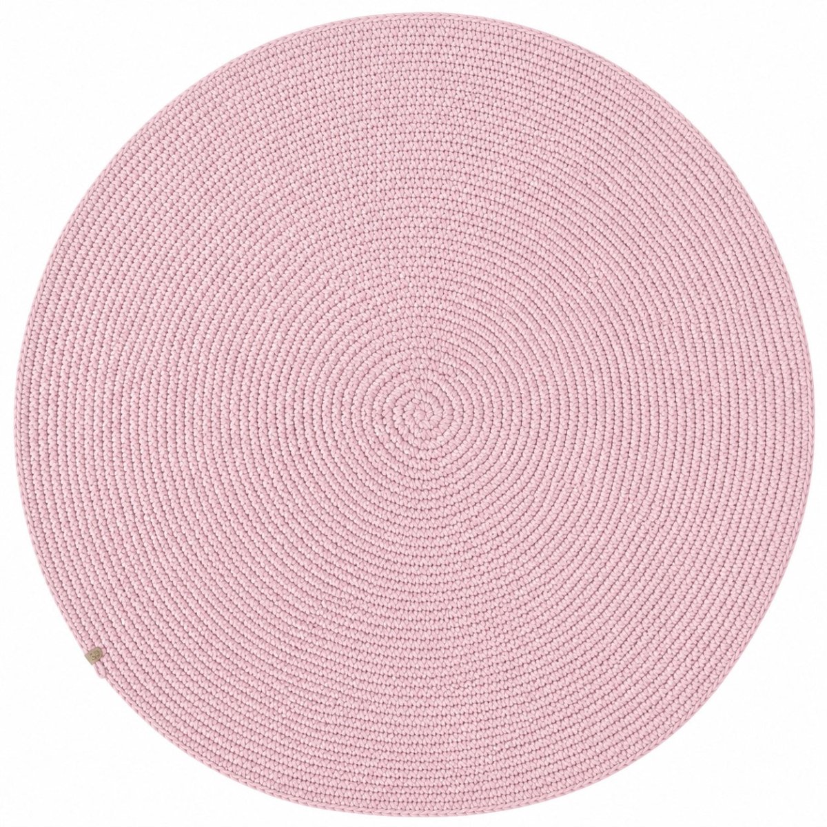 Crochet rug SAGA | POWDER PINK - Zuri House