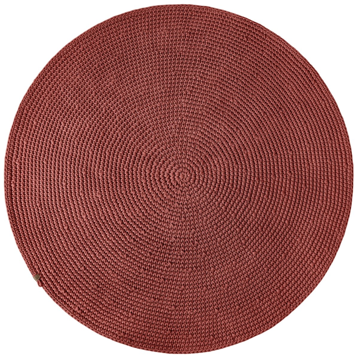 Crochet rug SAGA | TERRACOTTA - Zuri House