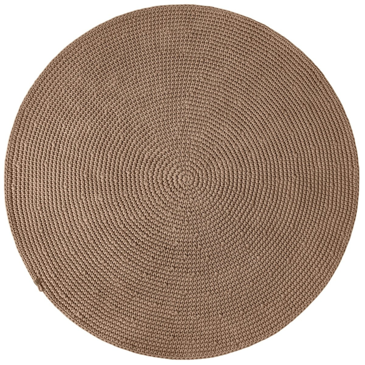 Crochet rug SAGA | TOFFEE - Zuri House