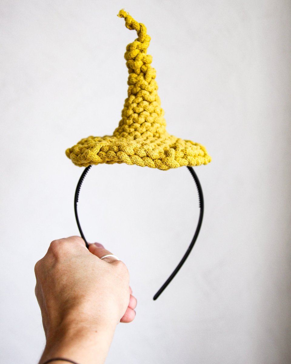 CROCHET WITCH HAT HEADBAND - Zuri House