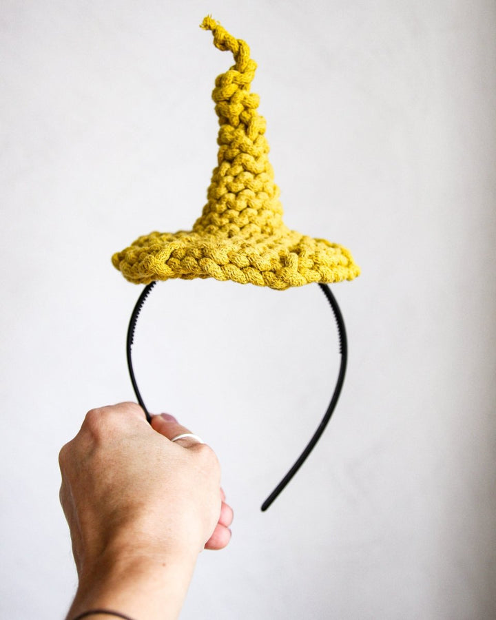 CROCHET WITCH HAT HEADBAND - Zuri House