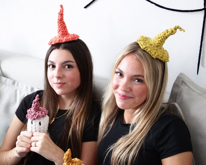 CROCHET WITCH HAT HEADBAND - Zuri House