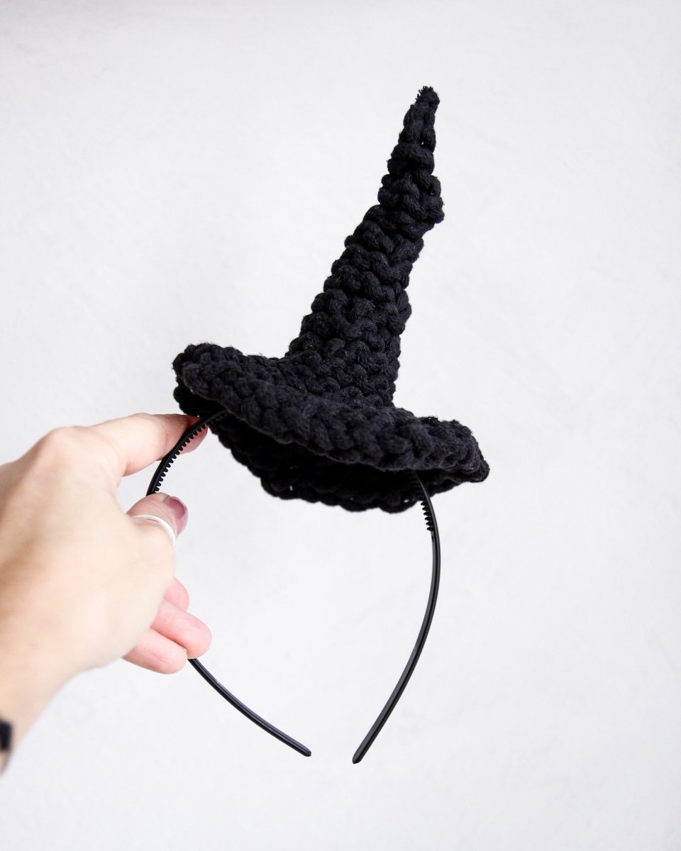 CROCHET WITCH HAT HEADBAND - Zuri House