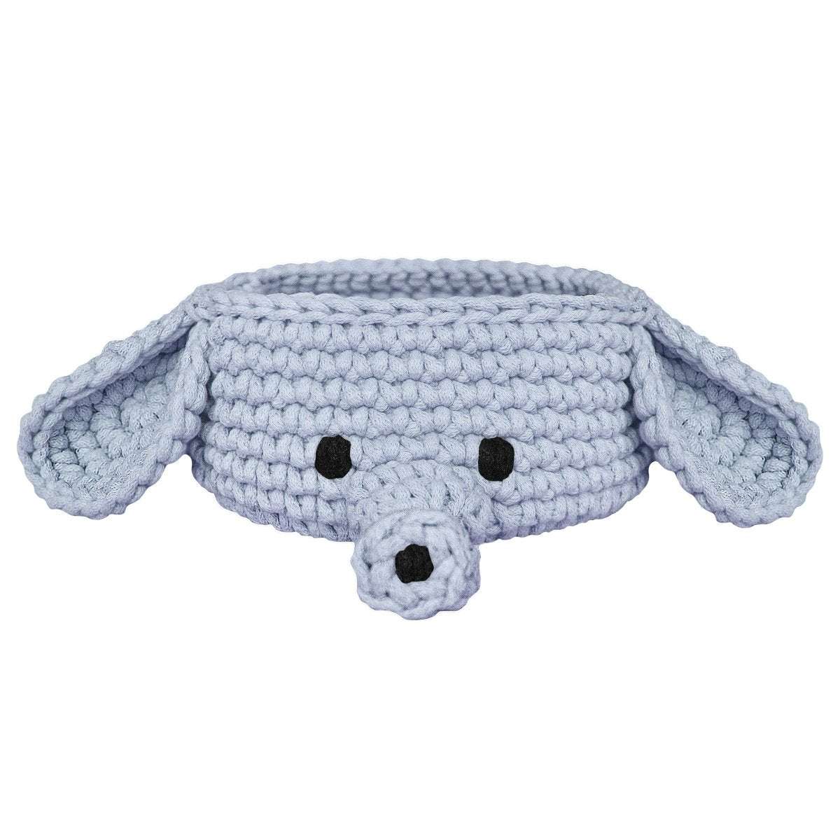 Elephant Basket | BABY BLUE - Zuri House