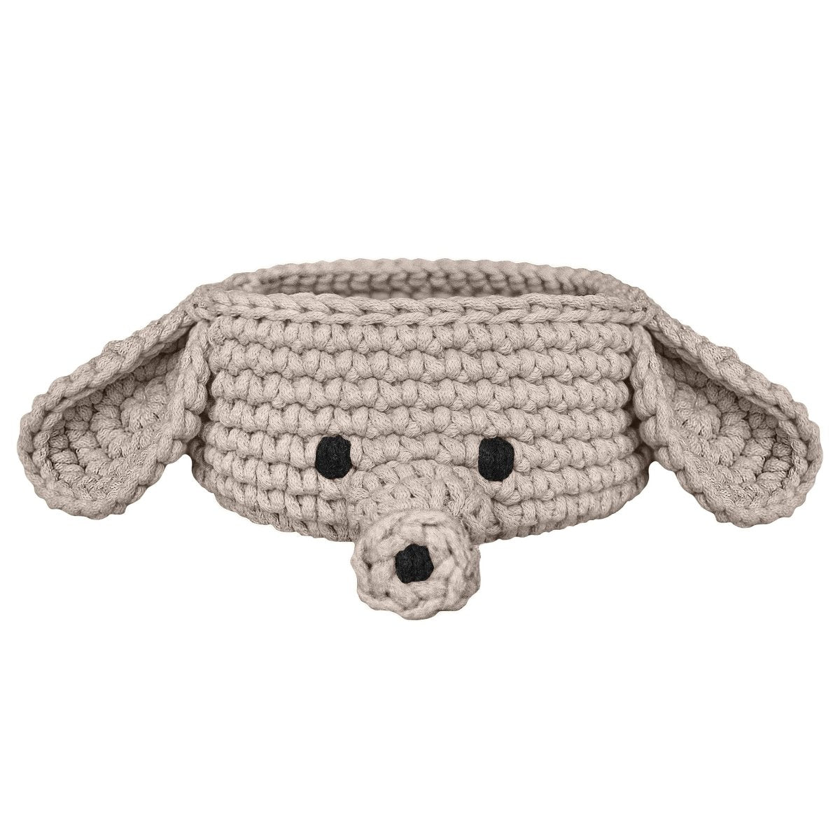 Elephant Basket | BEIGE - Zuri House