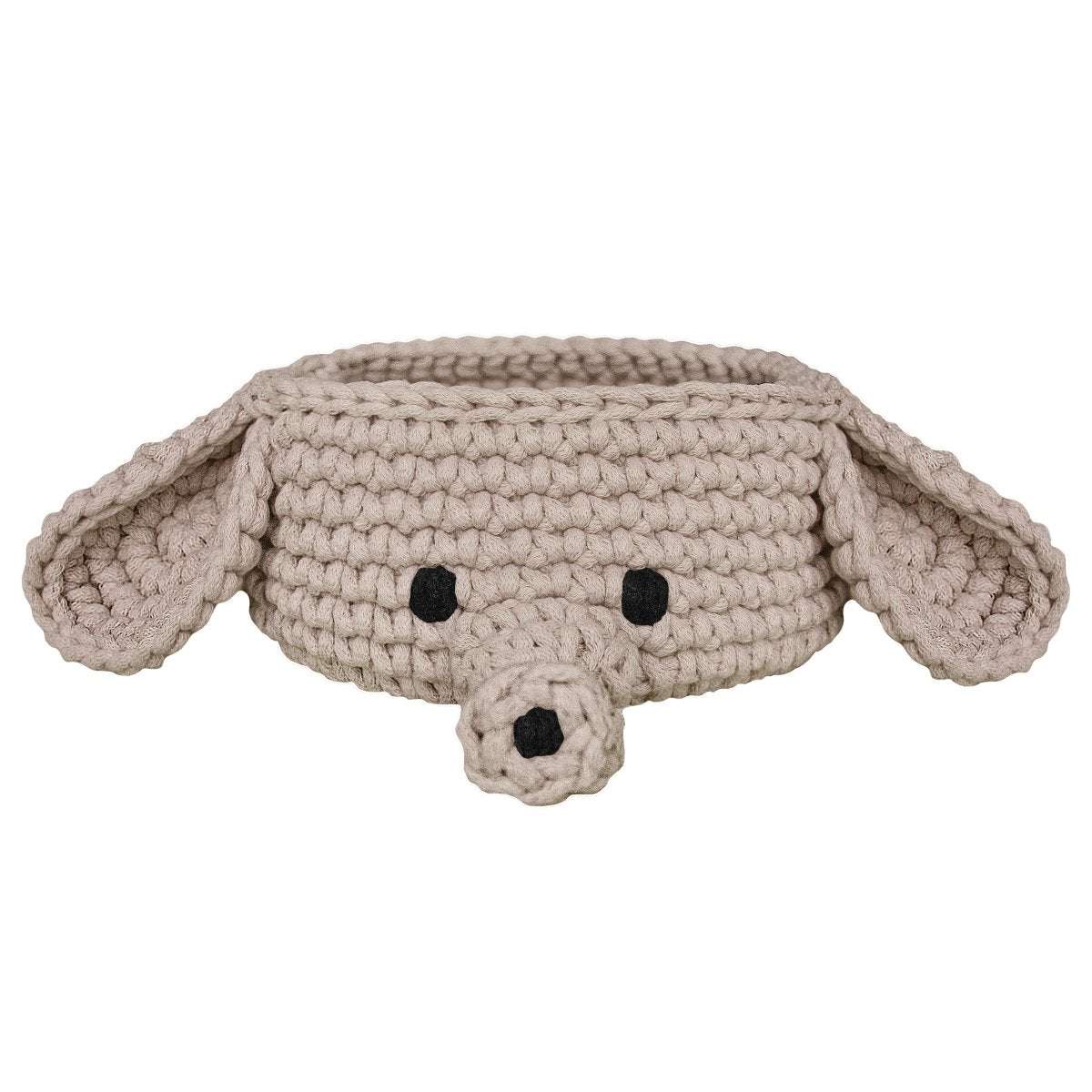 Elephant Basket | BEIGE - Zuri House