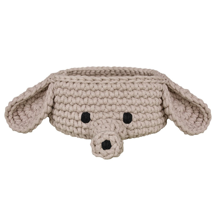 Elephant Basket | BEIGE - Zuri House