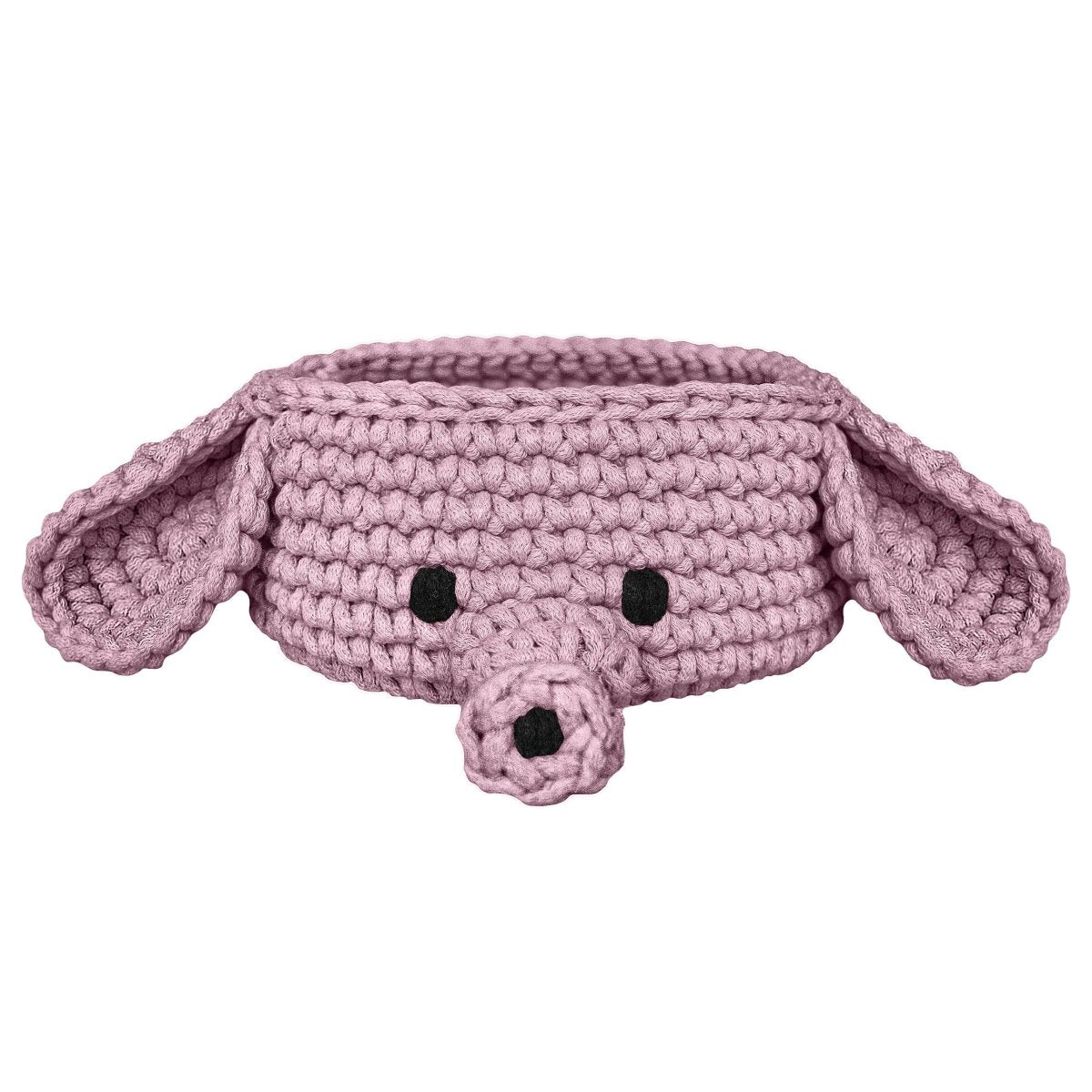 Elephant Basket | DUSTY ROSE - Zuri House