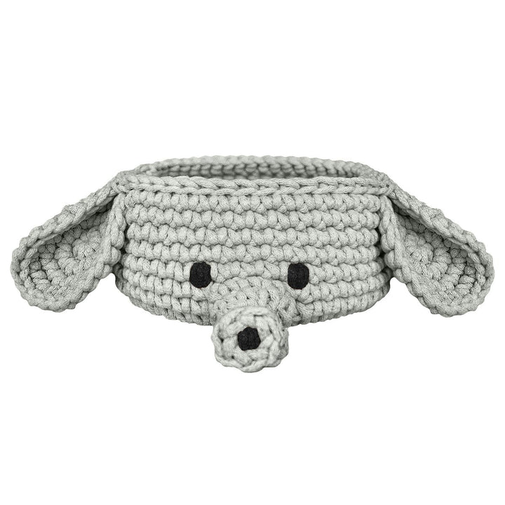 Elephant Basket | LIGHT OLIVE - Zuri House