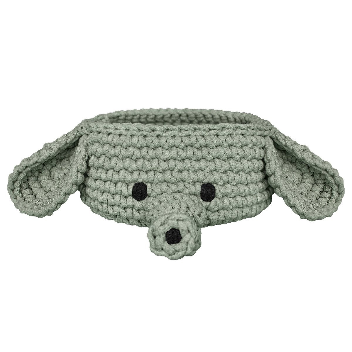 Elephant Basket | LIGHT OLIVE - Zuri House