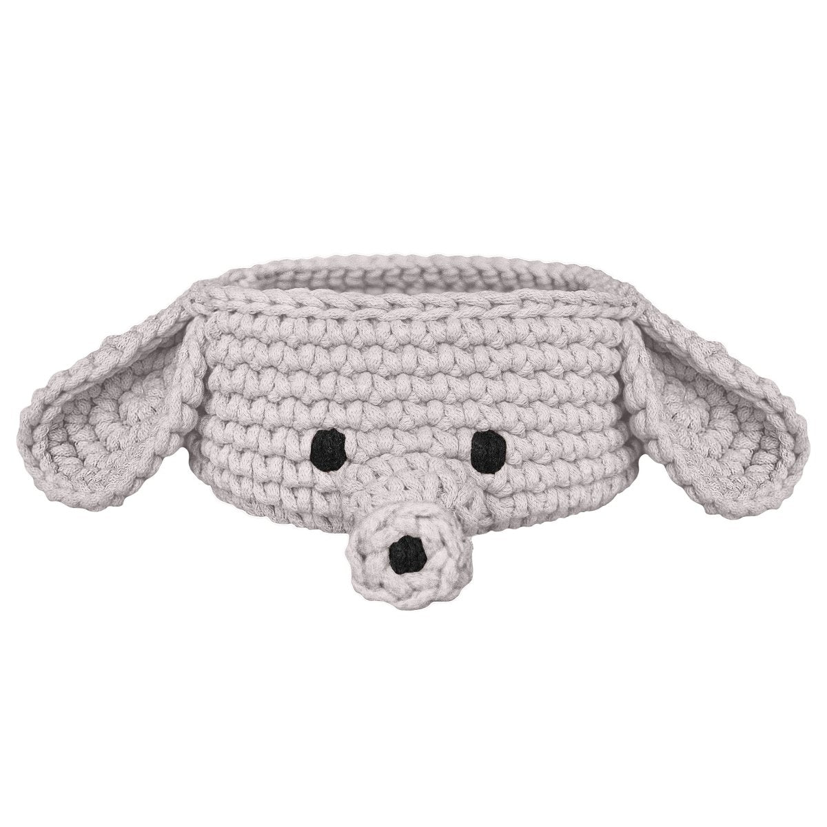 Elephant Basket | OATMEAL - Zuri House